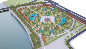 Dự án công viên cây xanh nút giao thông Nam cầu Bính