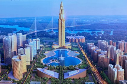 Phối cảnh dự án Thành phố Thông minh Bắc Hà Nội