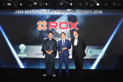 Tập trung đầu tư phát triển con người, ROX Group được tôn vinh tại giải thưởng quốc tế
