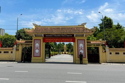 Nghĩa trang Mai Dịch, nơi an nghỉ cuối cùng của Tổng Bí thư Nguyễn Phú Trọng