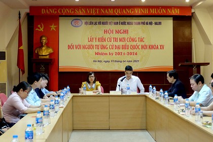 Chủ tịch HALOVI Nguyễn Quốc Bình được cử tri nơi công tác tín nhiệm cao, giới thiệu ứng cử đại biểu Quốc hội khóa XV
