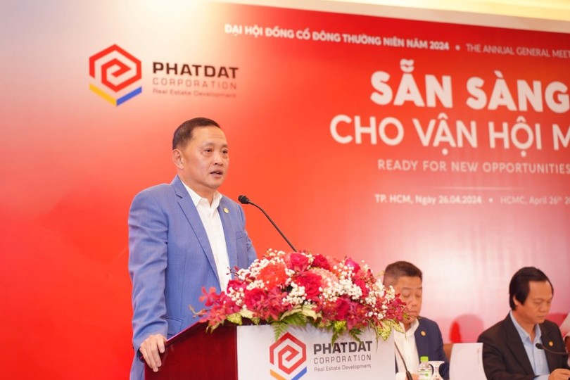 Ông Nguyễn Văn Đạt, Chủ tịch Hội đồng quản trị Công ty Cổ phần Phát triển Bất động sản Phát Đạt