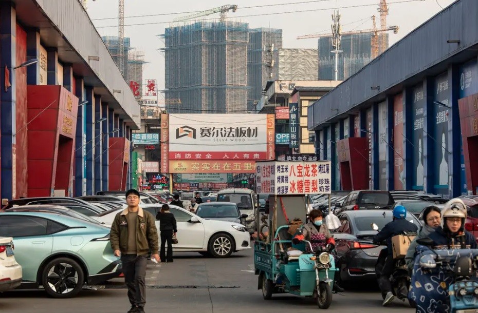 Quang cảnh ảm đạm tại "thủ phủ xe điện" của Trung Quốc