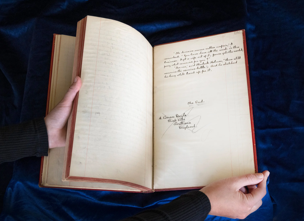 Bản thảo gốc của Sherlock Holmes có thể được bán với giá 1,2 triệu USD