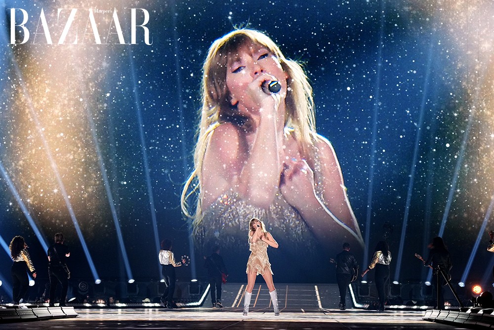 Hình ảnh Taylor Swift trong Eras Tour.