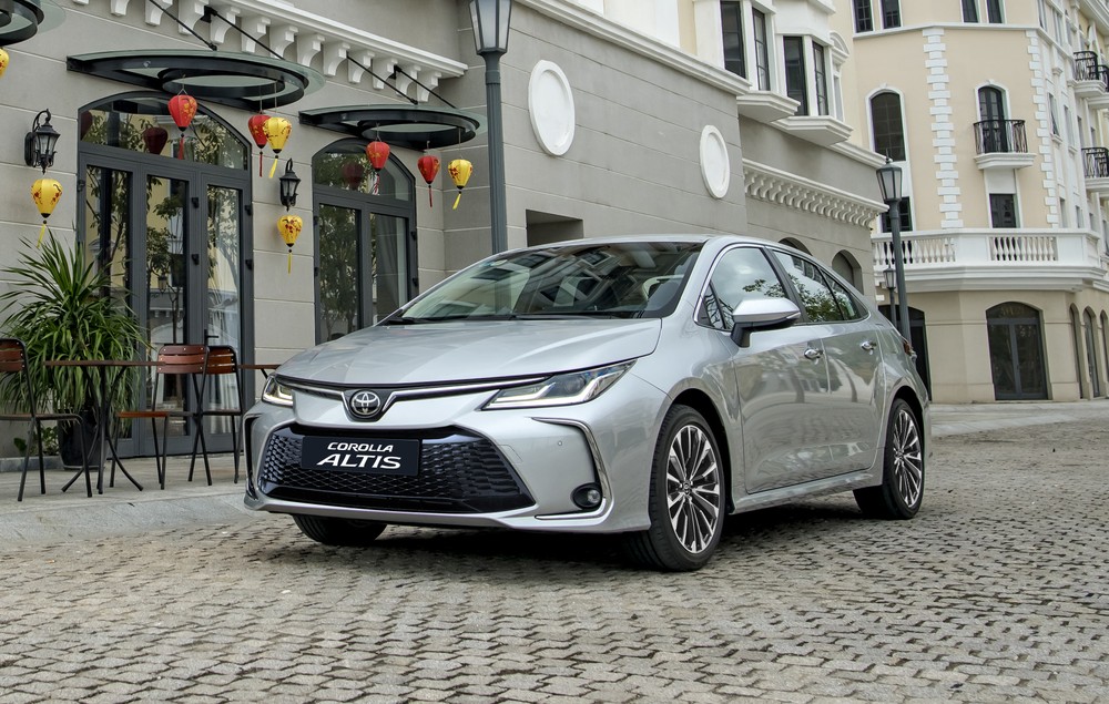 Toyota Corolla Altis bản nâng cấp 2023 có mức giá 725-878 triệu đồng.