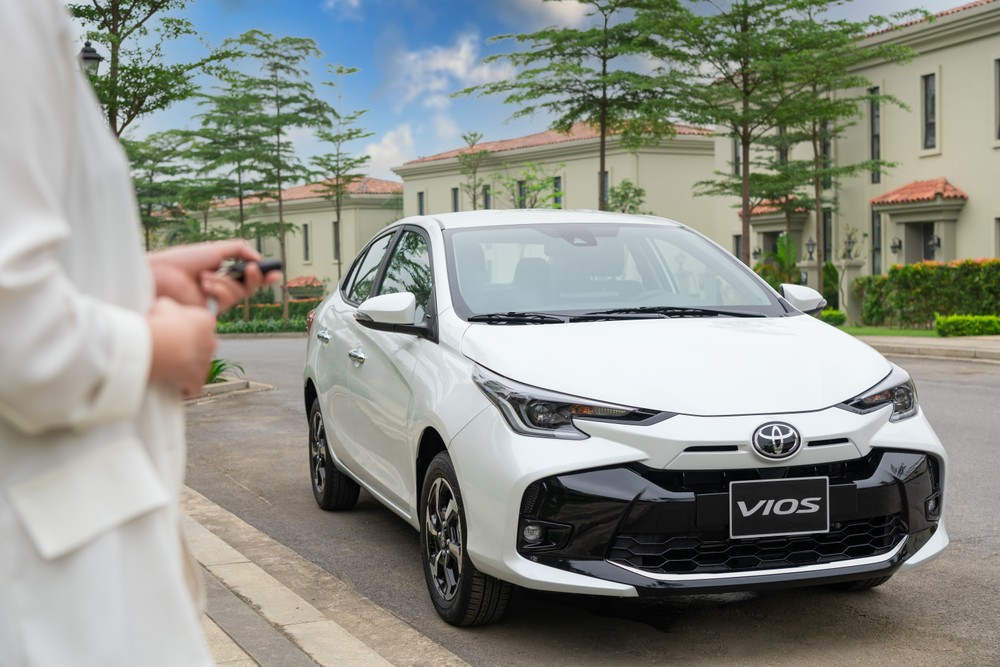 Toyota Vios có giá bán từ 458 triệu đồng