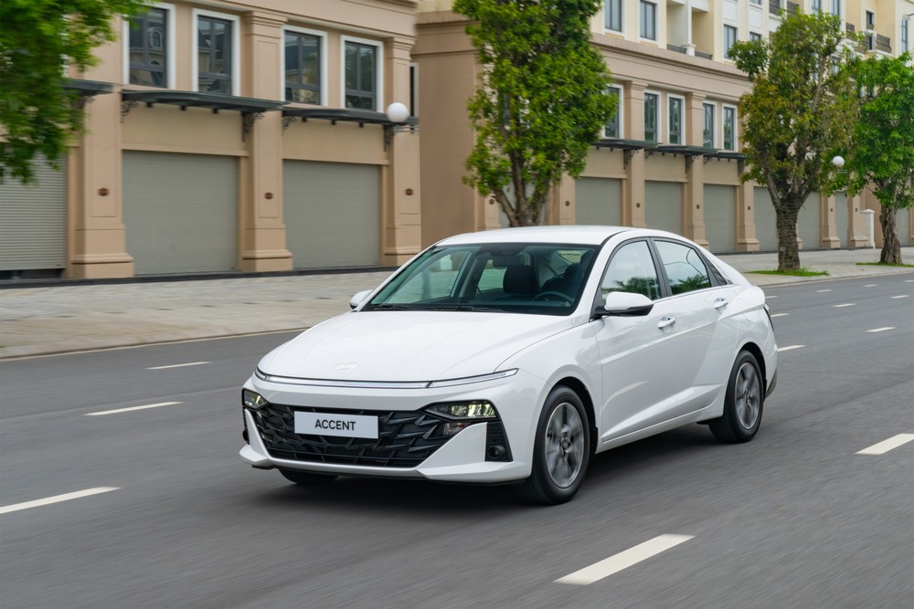 Hyundai Accent tiếp tục là mẫu xe có số lượng bán hàng tốt nhất tháng 5