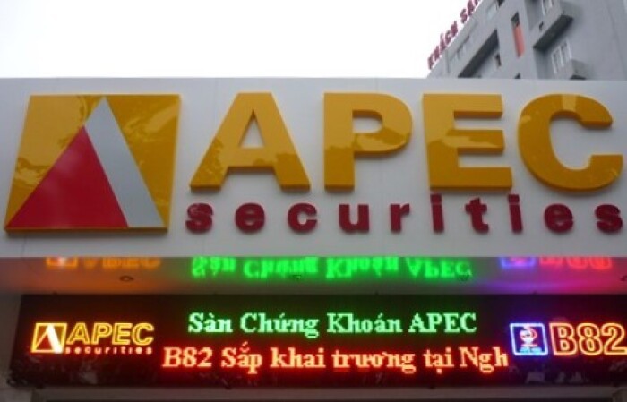 Chứng khoán APEC chính thức bị loại khỏi rổ VNX Allshare kể từ 25/9