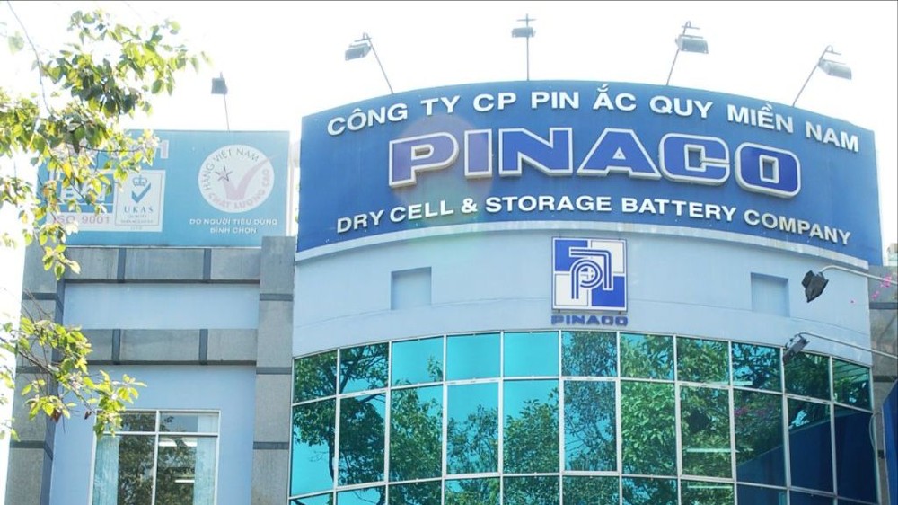 Trụ sở Công ty Cổ phần Pin Ắc quy miền Nam (Pinaco - mã chứng khoán: PAC)