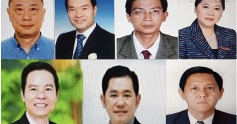 7 cựu sếp ngân hàng SCB bị truy nã. Ảnh: Bộ Công an