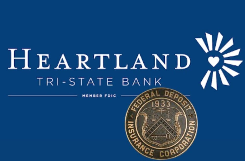 Heartland Tri-State trở thành ngân hàng thứ 5 của Mỹ sụp đổ trong năm nay