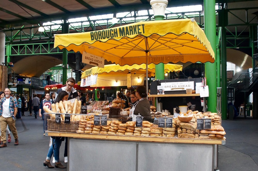Khu chợ Borough Market tại London, Anh