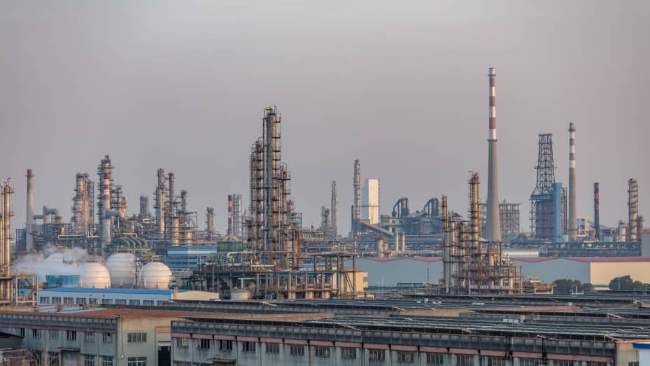 Nhà máy lọc dầu Cửu Giang của Tập đoàn Dầu khí & Hóa chất Trung Quốc (Sinopec)