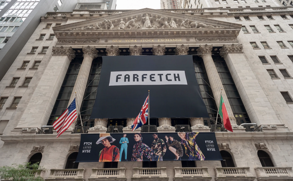 Farfetch chính thức niêm yết trên sàn giao dịch NYSE vào năm 2018