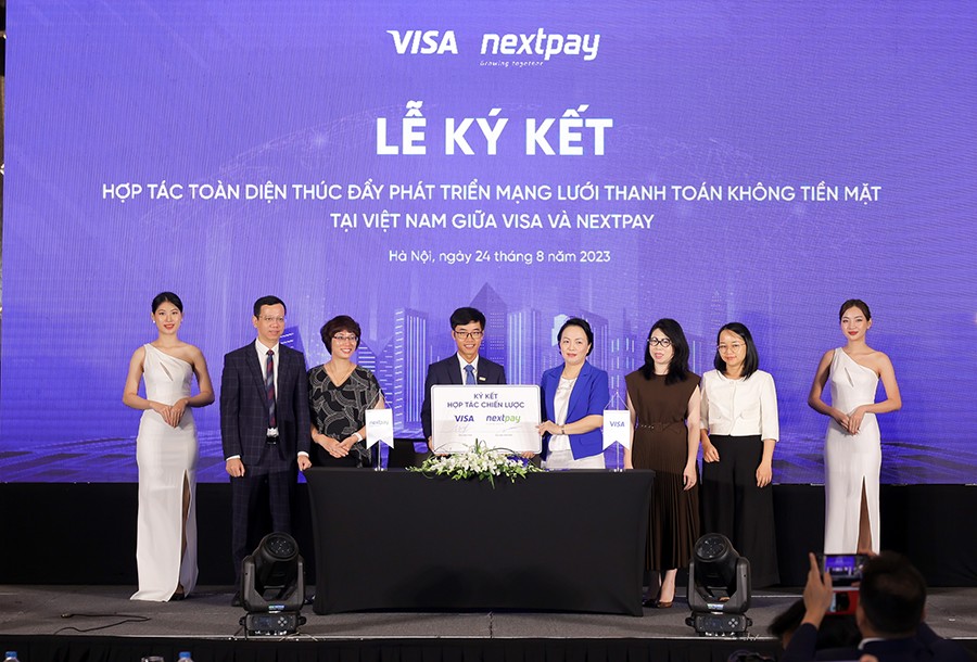 Visa và NextPay đặt mục tiêu sẽ mở rộng thêm 100.000 điểm chấp nhận thanh toán mới trong 3 năm tới