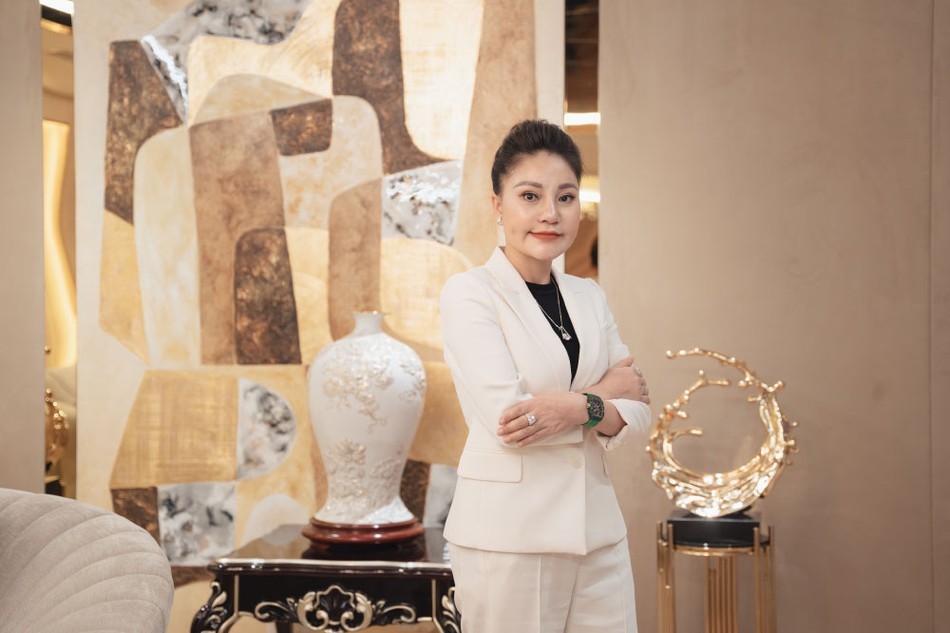 Bà Vũ Thị Thuý, Tổng giám đốc Công ty Cổ phần Đầu tư Thương mại Bất động sản Nhật Nam