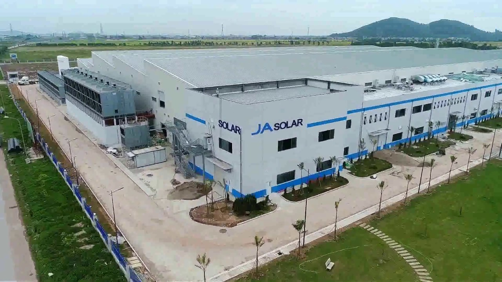 JA Solar Việt Nam tăng thêm 378 triệu USD vào nhà máy tại Việt Nam