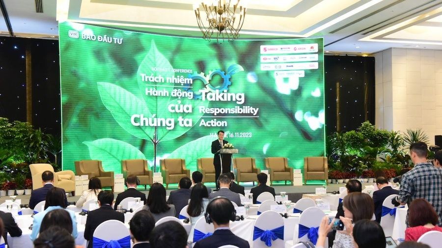 Thứ trưởng Bộ Kế hoạch và Đầu tư, Trần Quốc Phương tại Hội thảo về Phát triển bền vững 2023