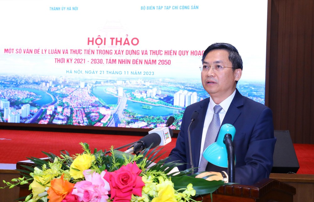 Phó Chủ tịch UBND thành phố Hà Nội Hà Minh Hải