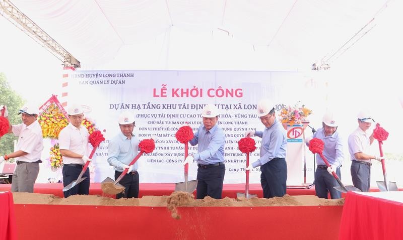 Lễ khởi công khu tái định cư Long Phước