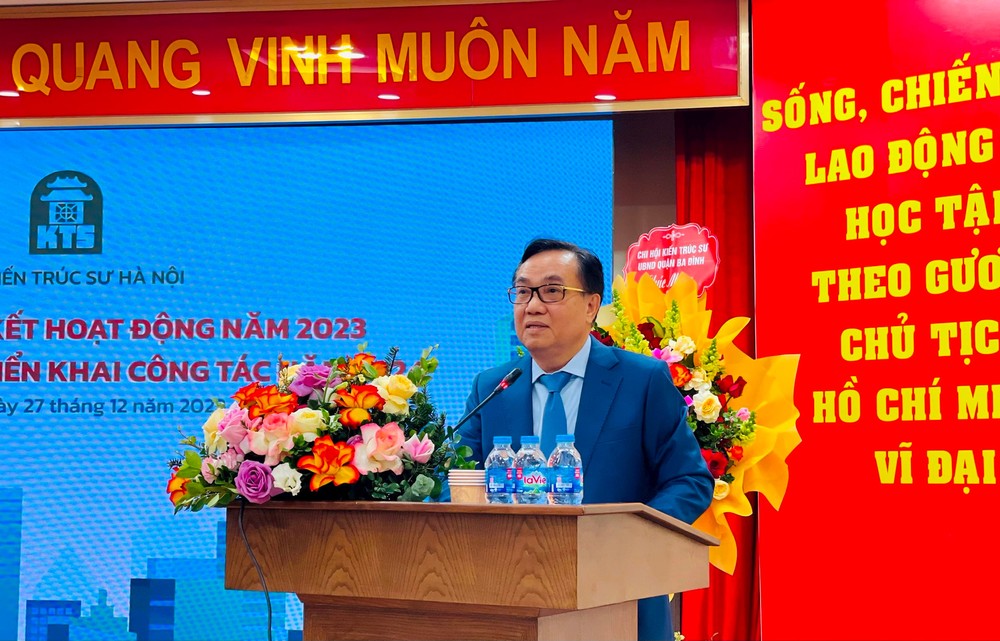 TS. Kiến trúc sư Nguyễn Văn Hải, Chủ tịch Hội Kiến trúc sư Hà Nội