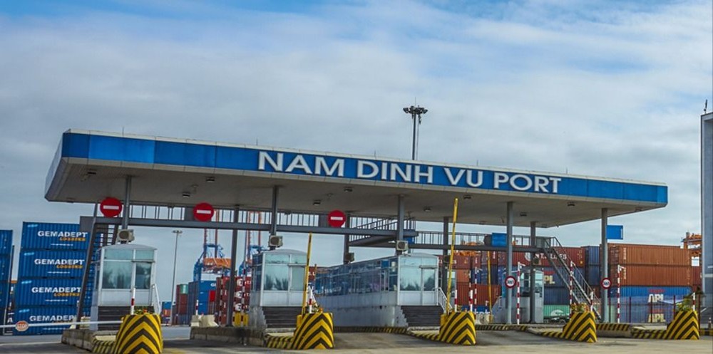Công bố mở cảng cạn Nam Đình Vũ giai đoạn 1.