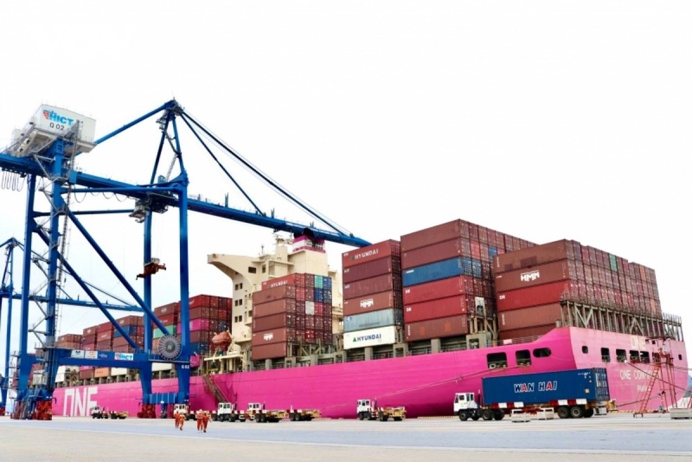 Hải Phòng mở bến cảng container quốc tế, nhận tàu trọng tải đến 50.000 DWT