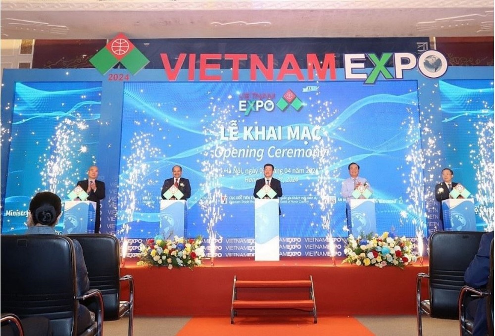 Khai mạc Hội chợ thương mại Quốc tế Việt Nam lần thứ 33 VIETNAM EXPO 2024
