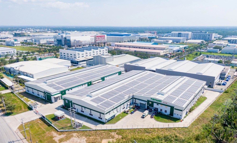 Bóng dáng của IDC tại dự án khu công nghiệp Tân Phước 1 gần 6.000 tỷ đồng. Ảnh minh hoạ