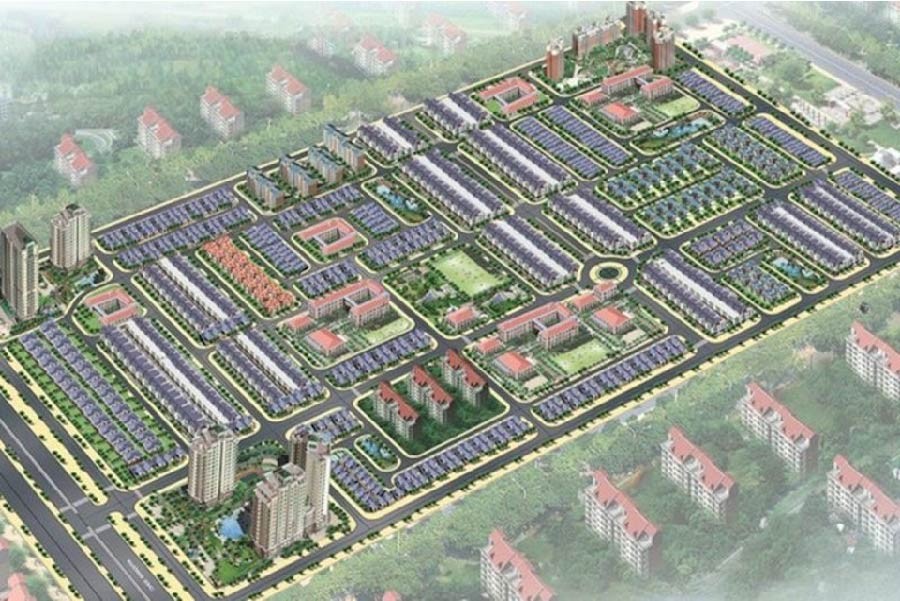 Phối cảnh dự án khu dân cư Long Tân - Phú Thạnh (Thành phố Thiên Nga) đã kéo nhiều lãnh đạo của TID vướng vòng lao lý