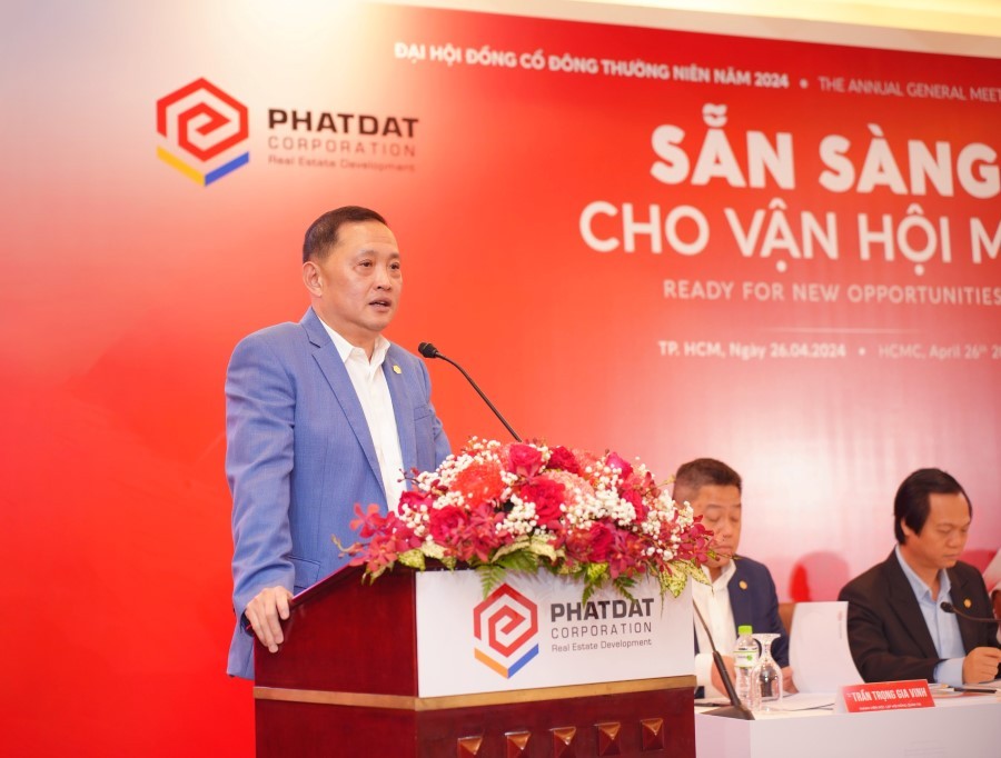 Ông Nguyễn Văn Đạt, Chủ tịch Hội đồng quản trị Công ty Cổ phần Phát triển Bất động sản Phát Đạt