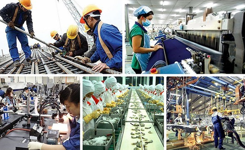 Chỉ số sản xuất toàn ngành công nghiệp trong tháng 8 tăng nhẹ 2,9%