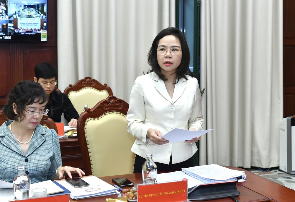 Bà Hà Thu Giang, Vụ trưởng Vụ Tín dụng các ngành kinh tế, Ngân hàng Nhà nước