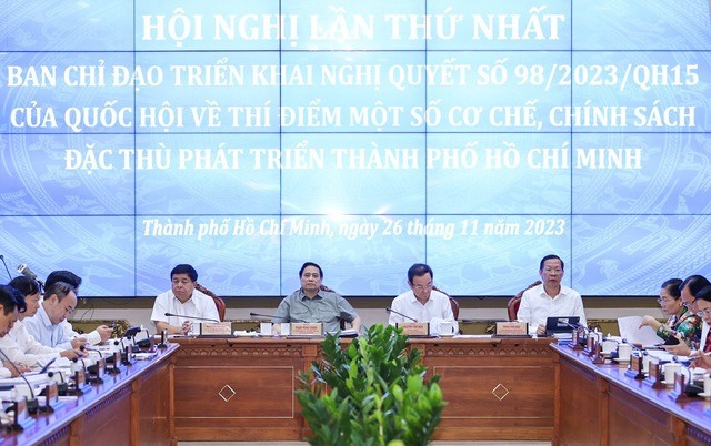 Thủ tướng Phạm Minh Chính chủ trì hội nghị sáng nay