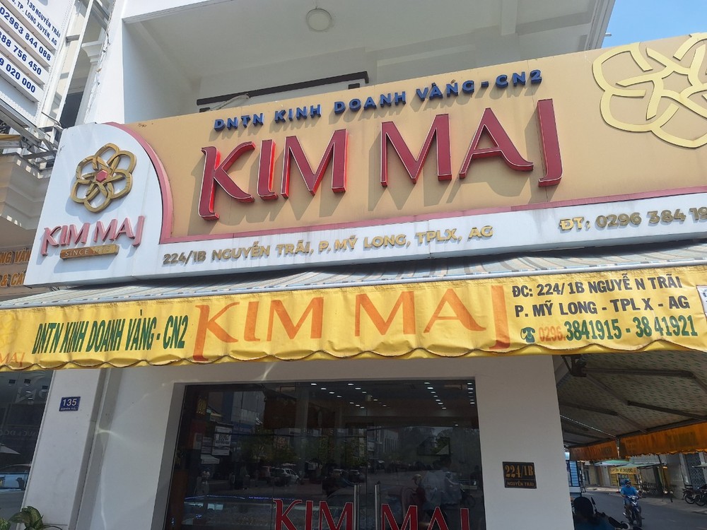 Chi nhánh doanh nghiệp tư nhân Kim Mai - cửa hàng số 2 bị kiểm tra
