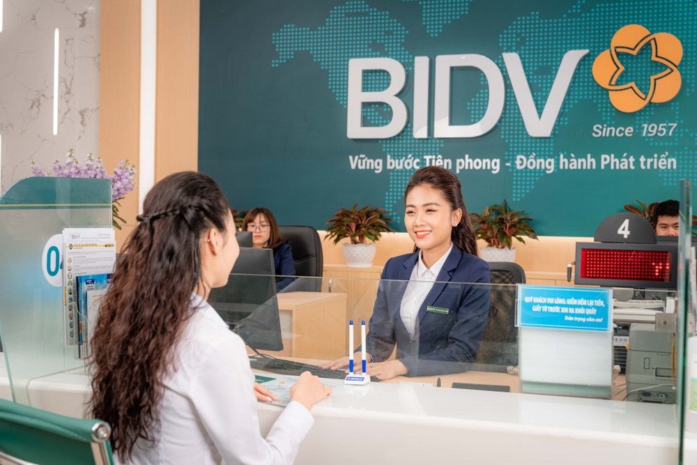 Ngân hàng BIDV vẫn duy trì mức lãi suất cao nhất là 6,3%/năm