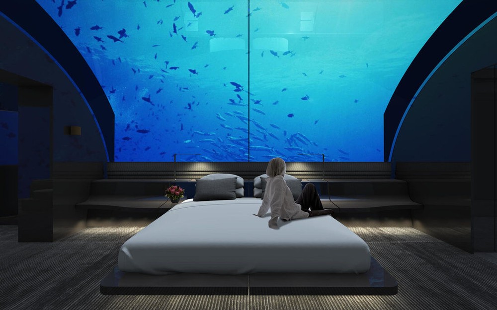 1 tỷ đồng 1 đêm để "ngủ cạnh cá mập dưới lòng đại dương"