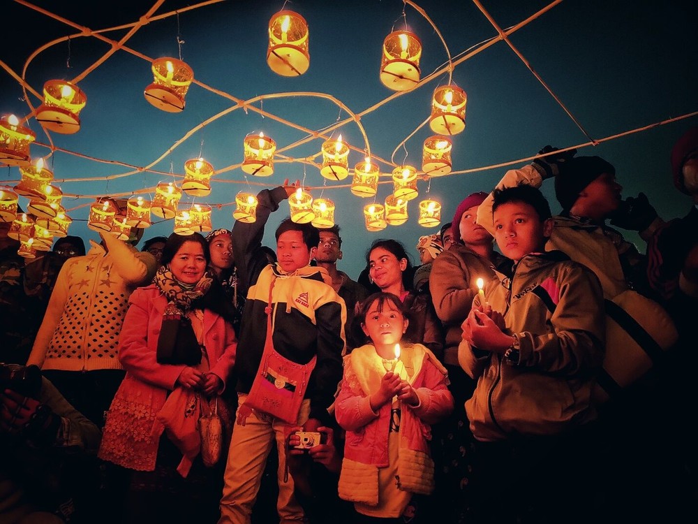 Thả lửa lên trời cùng lễ hội khinh khí cầu Taunggyi