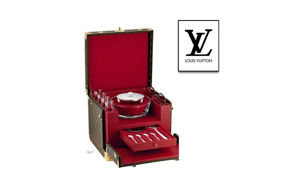 Louis Vuitton cho ra đời bộ dụng cụ… chỉ dành riêng cho việc ăn caviar