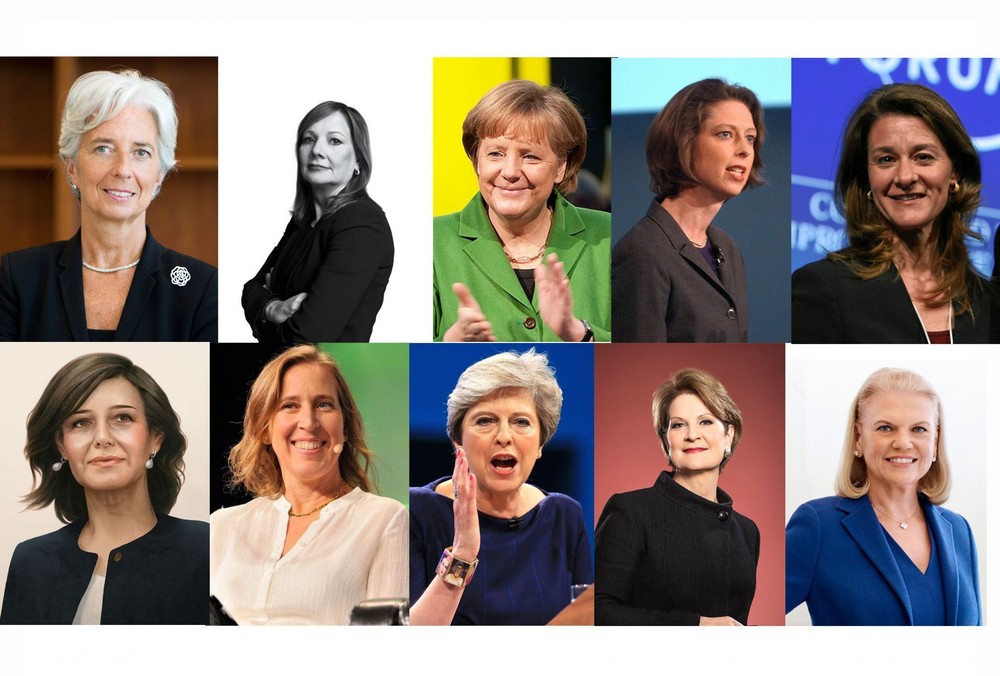 10 phụ nữ quyền lực nhất thế giới năm 2018