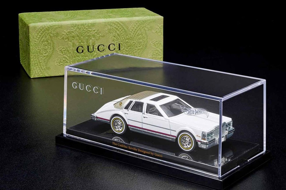 Mattel Creations giới thiệu phiên bản giới hạn Gucci Cadillac Seville x Hot Wheels Collectible