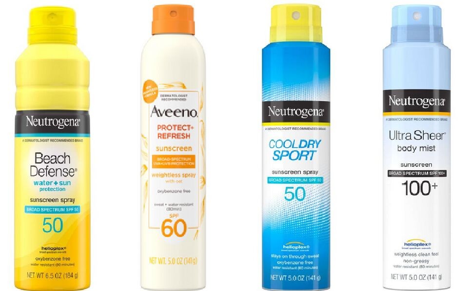 Kem chống nắng Aveeno, Neutrogena bị thu hồi vì có chứa chất gây ung thư