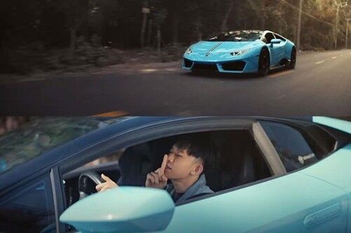 Lamborghini Huracan 20 tỷ đồng cực hiếm xuất hiện trong MV mới của Kay Trần