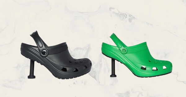 Mẫu giày crocs cao gót mới của Balenciaga bị chê “thảm họa”