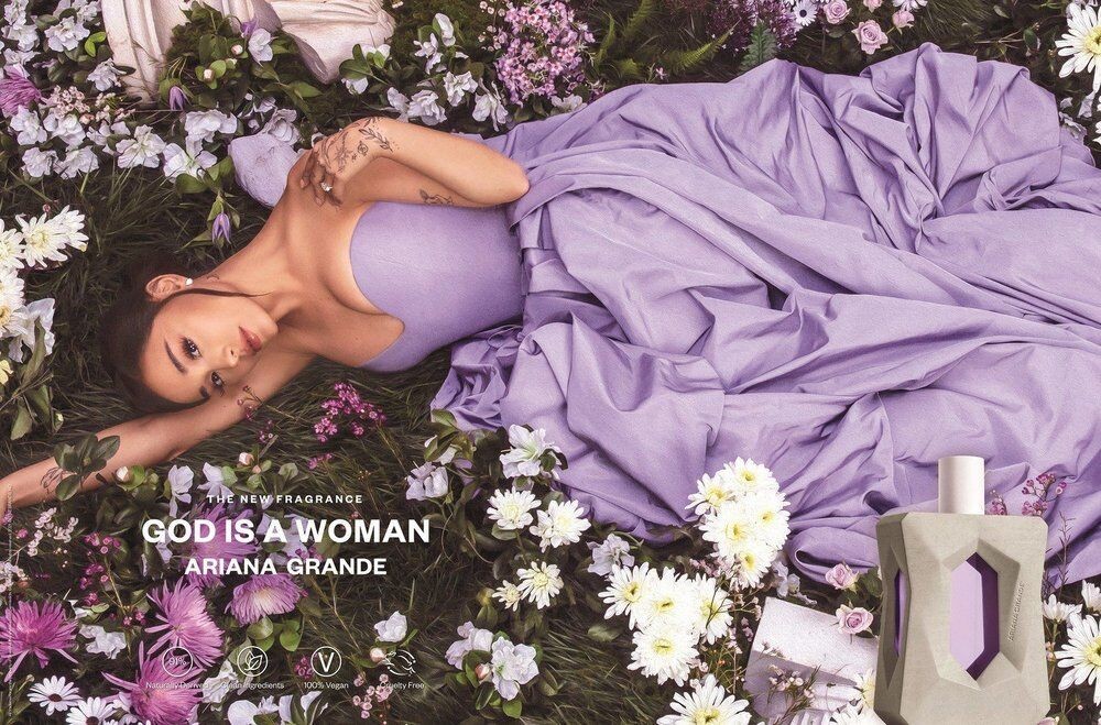 Ariana Grande ra mắt nước hoa “sạch” mang tên “God Is A Woman”
