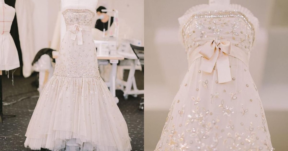 Chanel tốn hơn 1000 giờ hoàn thiện váy cho Kristen Stewart