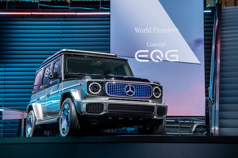 Mercedes-Benz giới thiệu concept G-Class EV mới