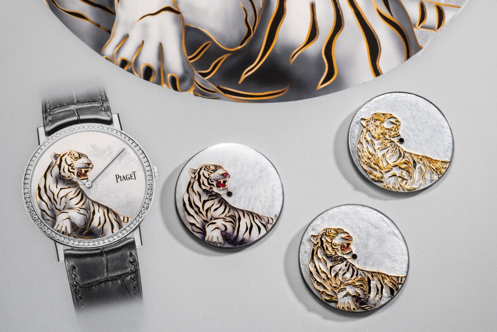 Đồng hồ "Bạch hổ" lộng lẫy từ Piaget chào đón năm Nhâm dần 2022