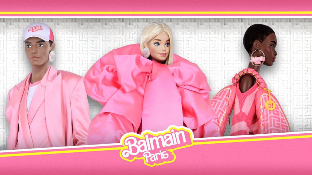 Dự án Balmain x Barbie sẽ phát hành các phiên bản đa khía cạnh